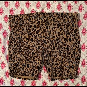 Cheetah bike shorts